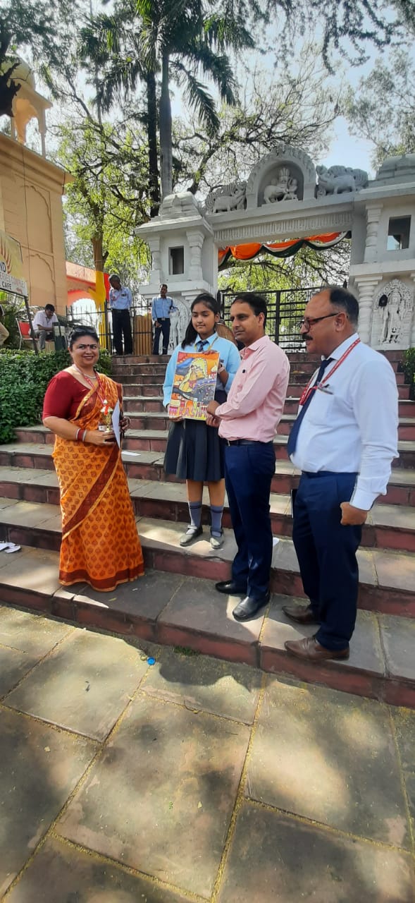 Drawing competition in Surajkund